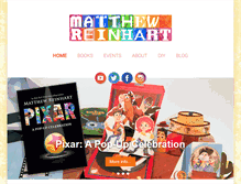 Tablet Screenshot of matthewreinhart.com